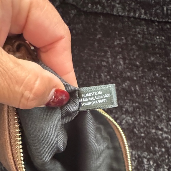 Nordstrom Tan Clutch - Picture 4 of 7